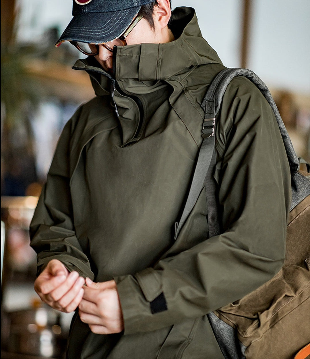 Windproof Hooded Jacket