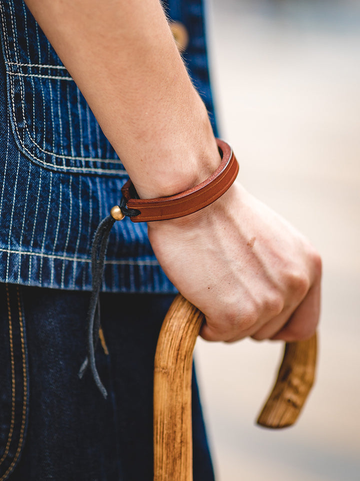 Tanned Leather Bracelet