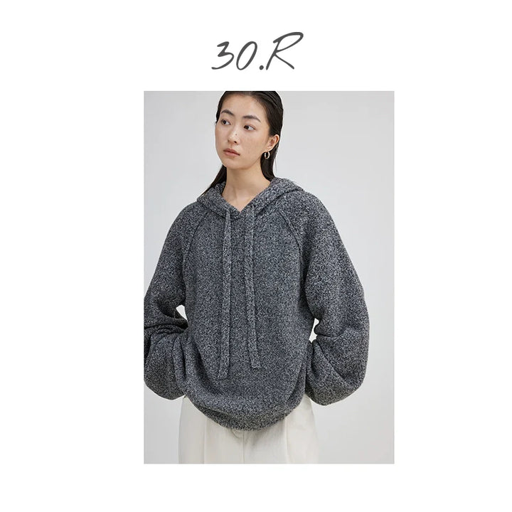 Yak Wool Hooded Sweater