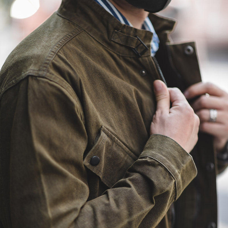 Khaki Multi-Pocket Jacket