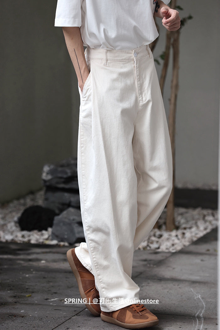 Casual Cotton Trousers