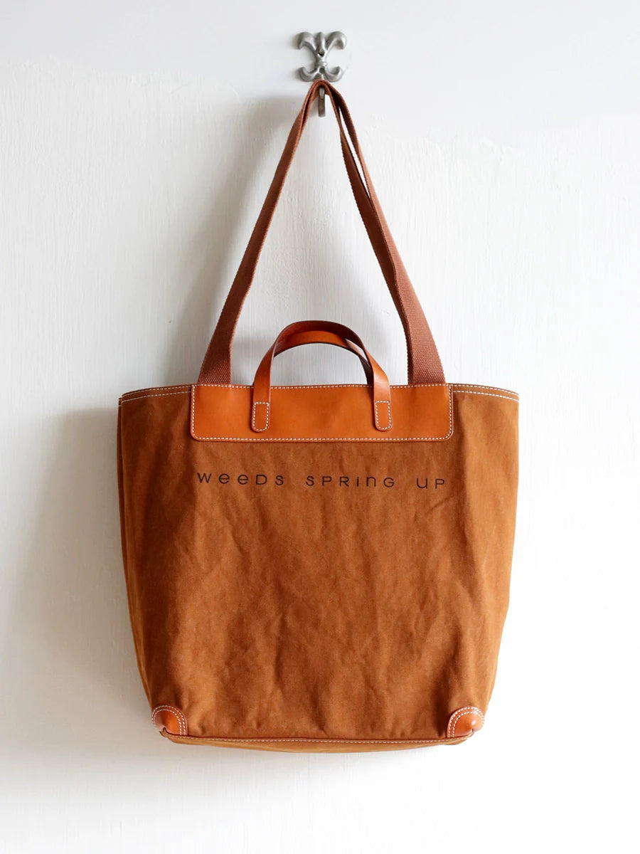 Canvas Leather Tote