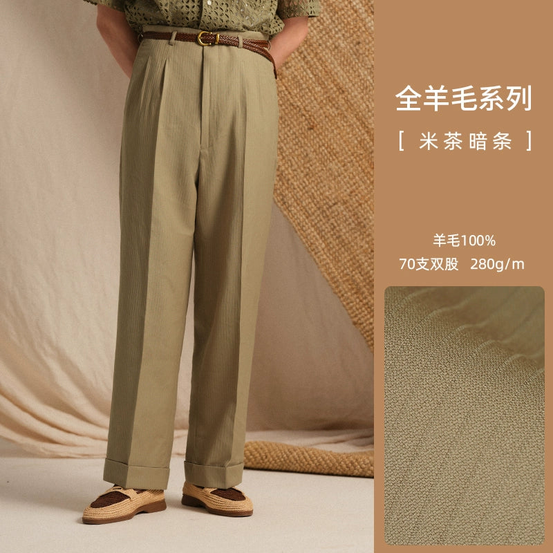 Breathable Wool Trousers