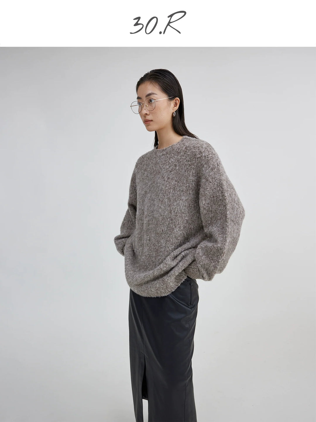 Yak Wool Round Neck Sweater