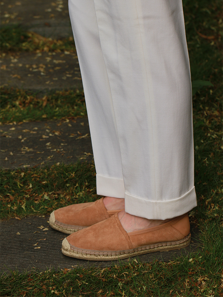 Yizhi Suede Fisherman Loafers