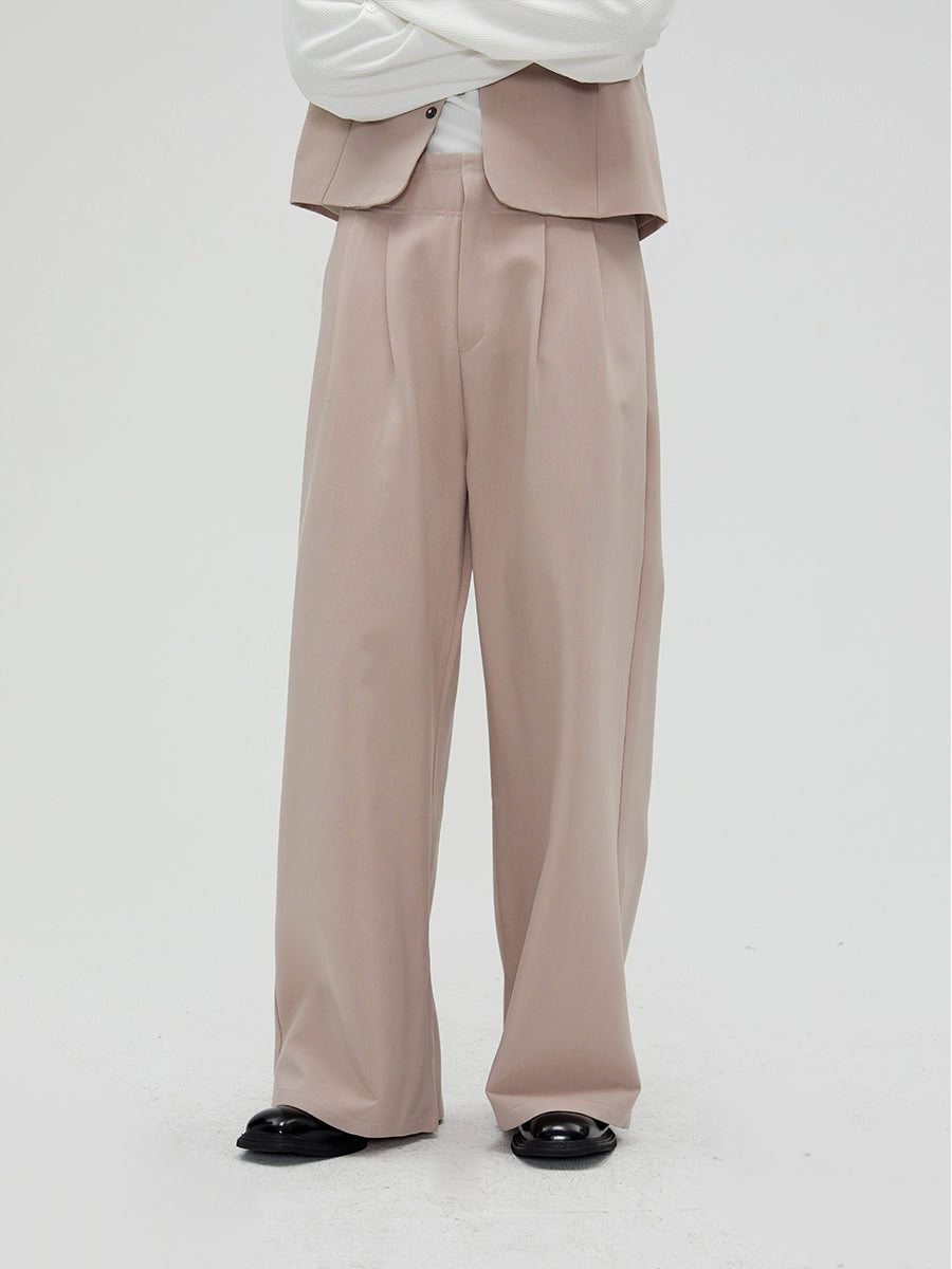 Vintage High-Waisted Lantern Pants