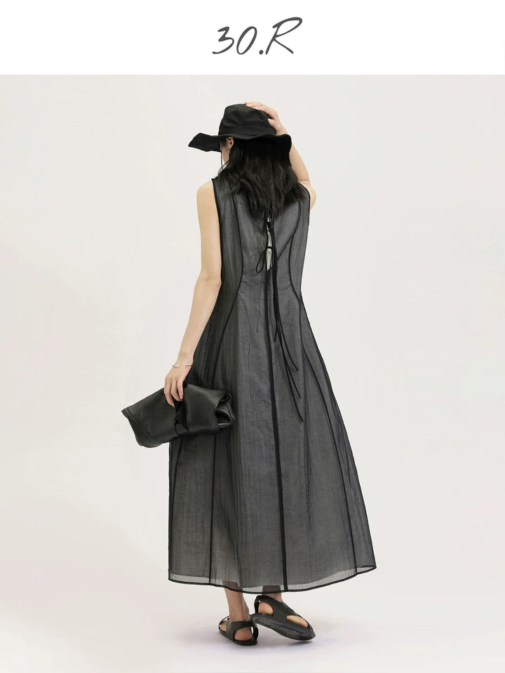 Layered Gauze Dress