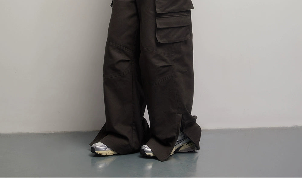 Dark Grey Cargo Pants