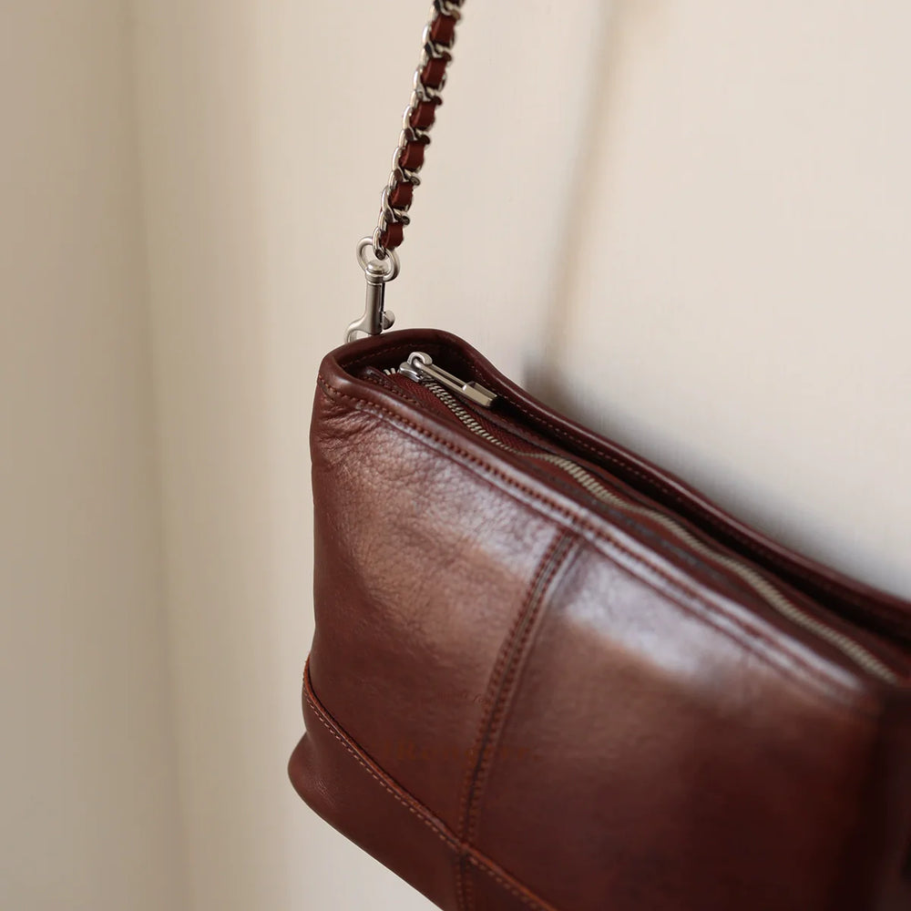 Elegance Leather Shoulder Bag