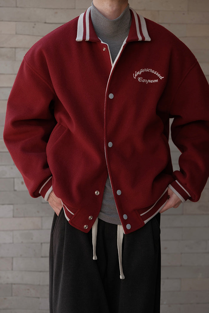 Vintage Wool Baseball Jacket