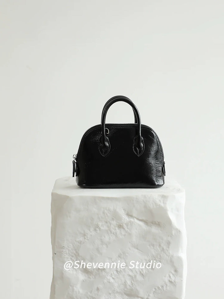 Shell Mini Leather Bag