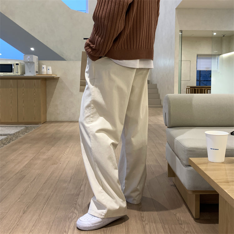 Elastic Drawstring Trousers