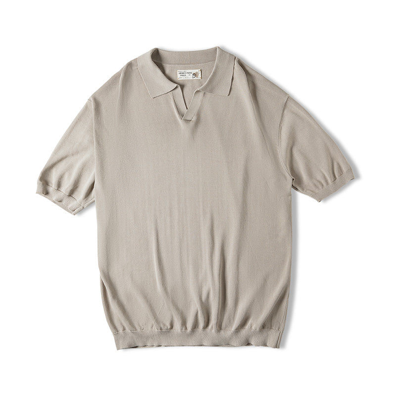 Japanese V-Neck Polo