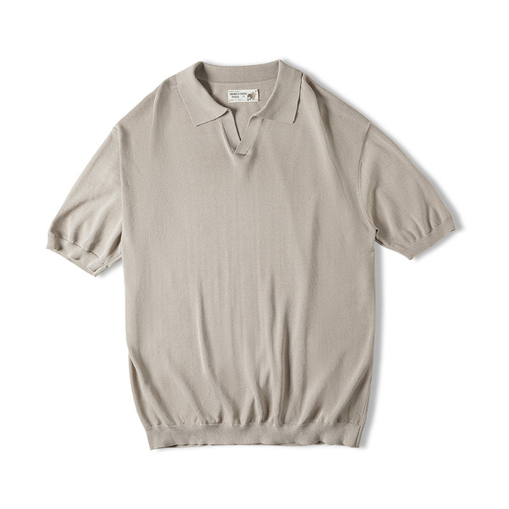 Japanese V-Neck Polo