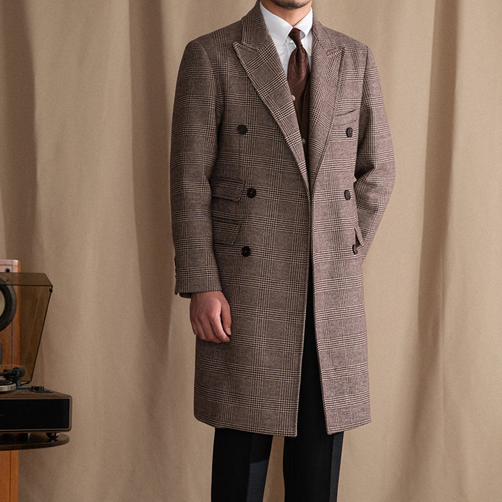 Prince Of Wales Check Coat