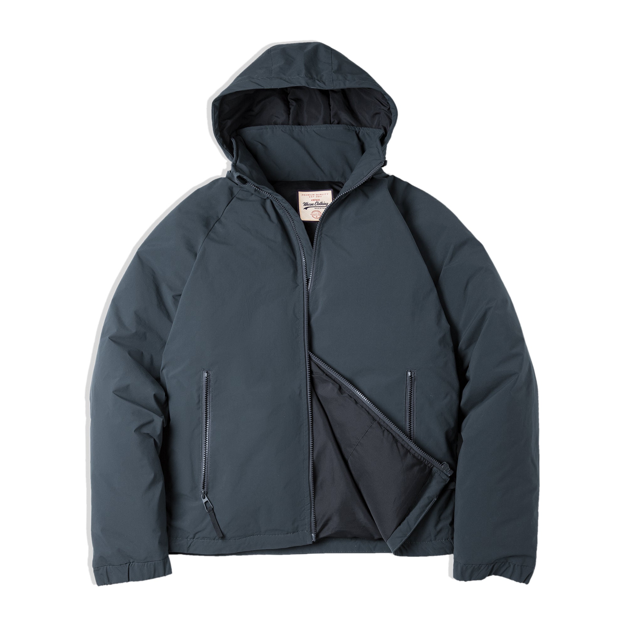 Japanese Retro Hooded Down Jacket - Warm Winter Coat
