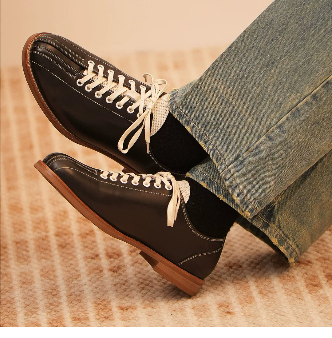 Yizhi Vintage Bowling Sneakers