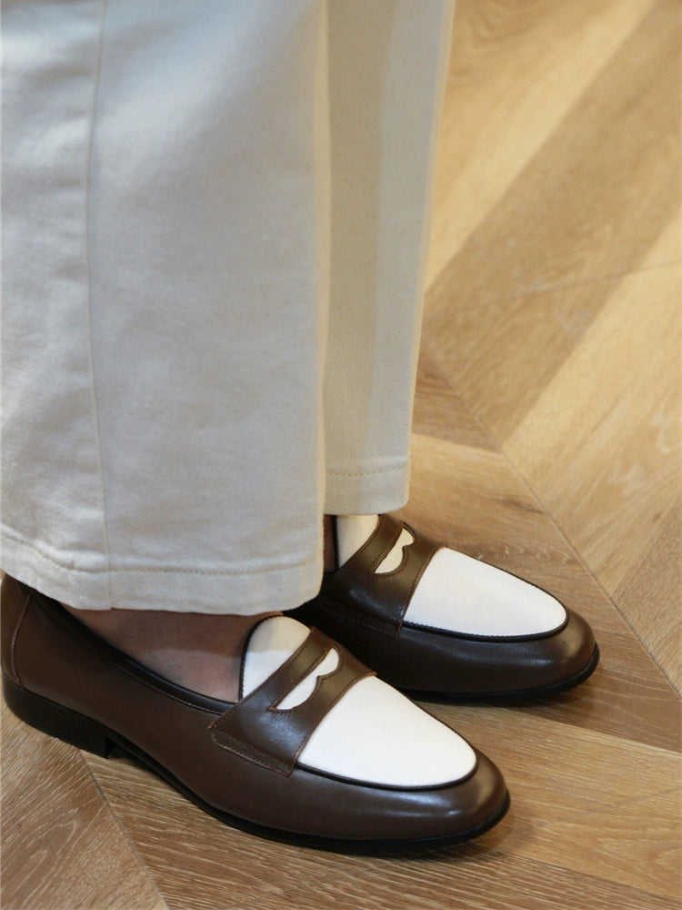 Yizhi Color-Block Loafers