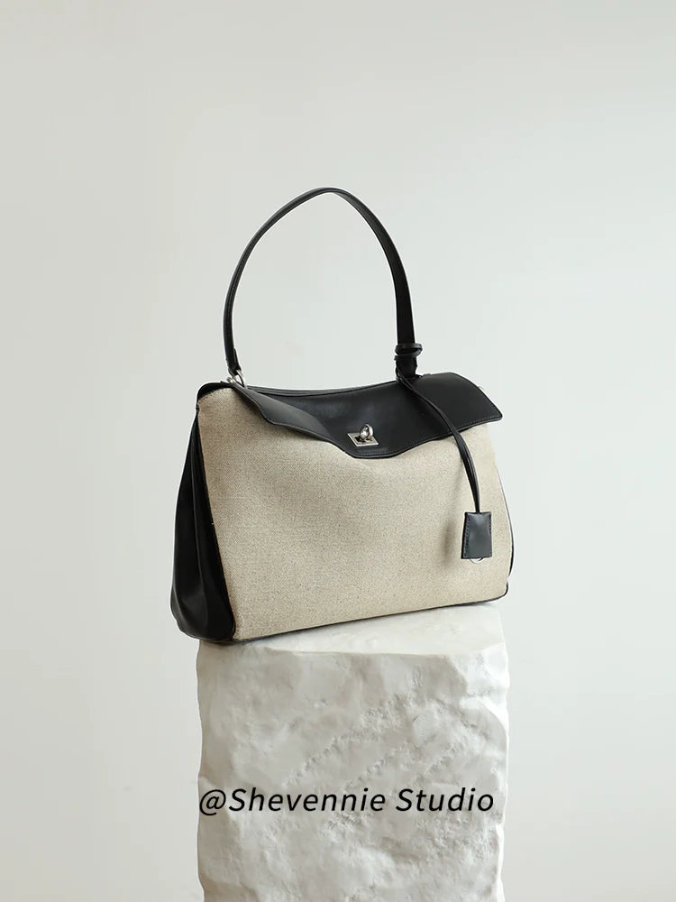 Canvas Luxe Tote