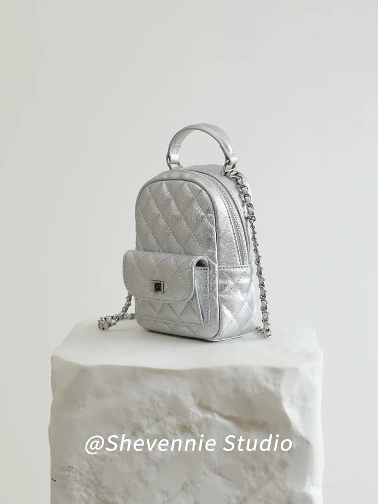 Shevennie Mini Chain Backpack