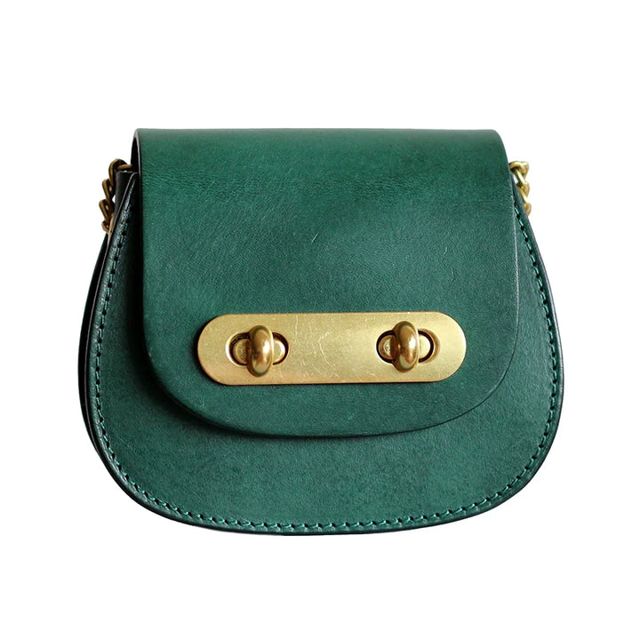 Leather Mini Saddle Bag