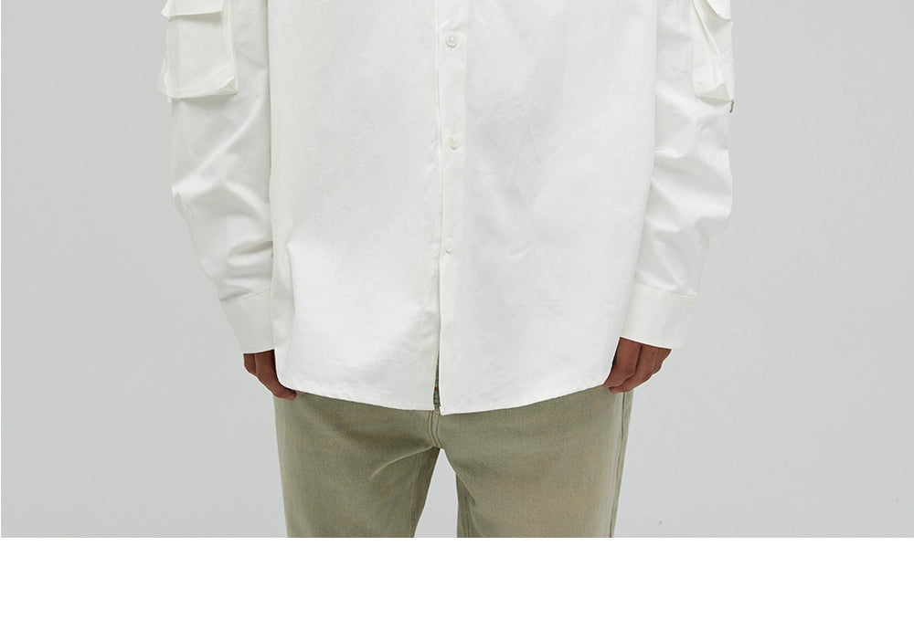 Classic White Shirt Jacket