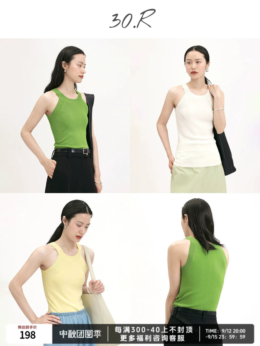 Tencel Halter Vest