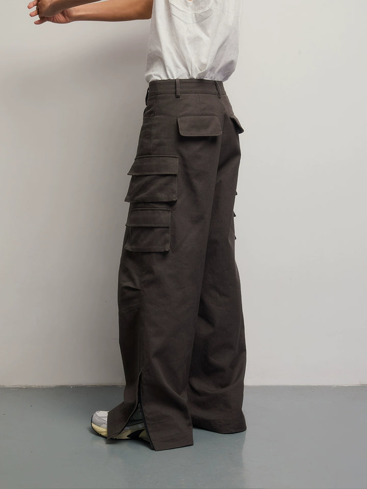 Dark Grey Cargo Pants