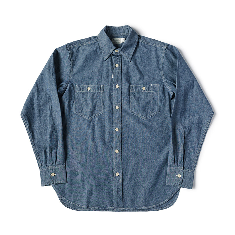 Chambray Long-Sleeve Shirt