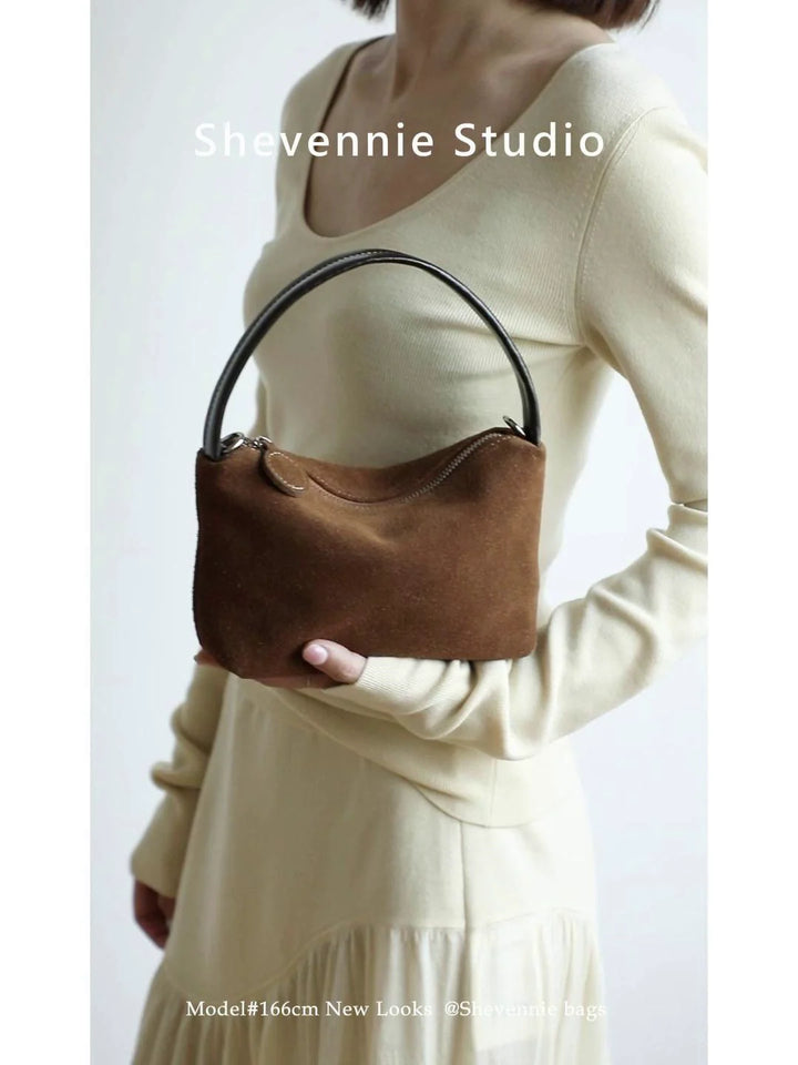 Suede Classic Shoulder Tote