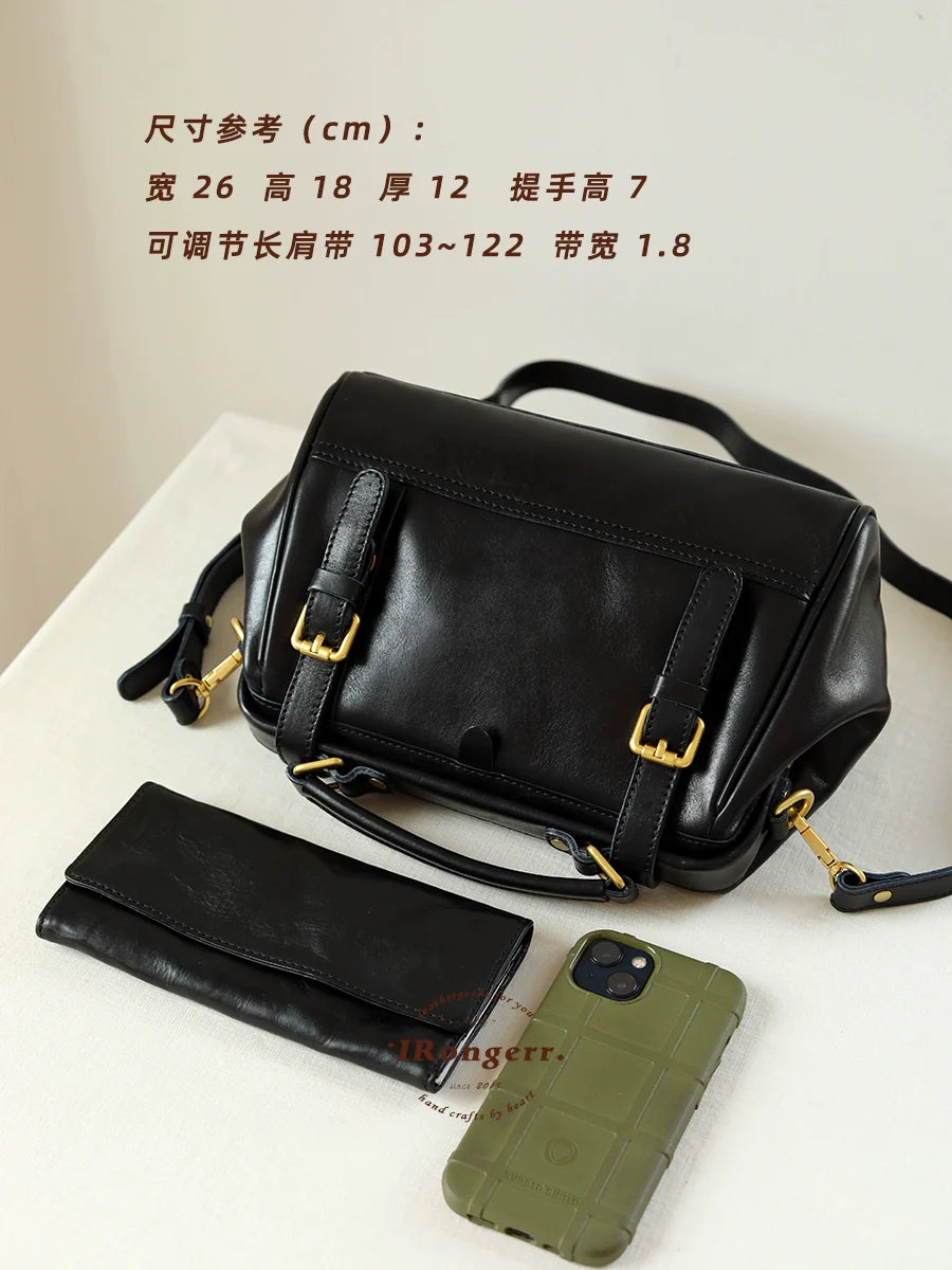 Leather Doctor Shoulder Bag