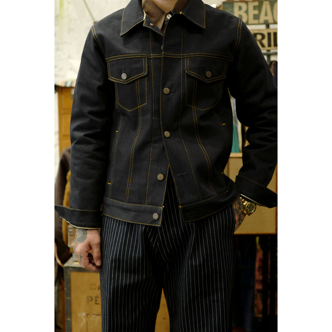 Imported Wool Denim Jacket