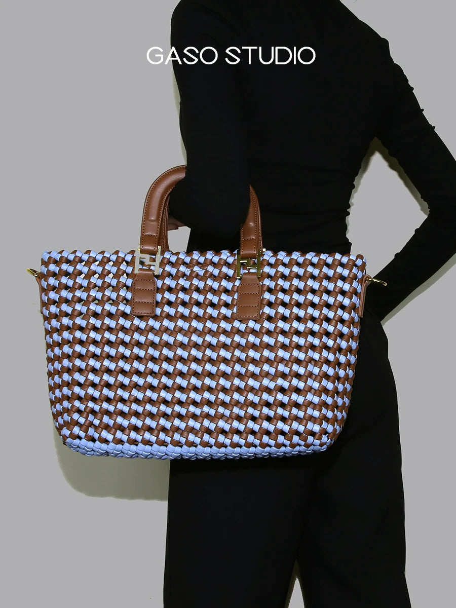 Woven Executive Tote