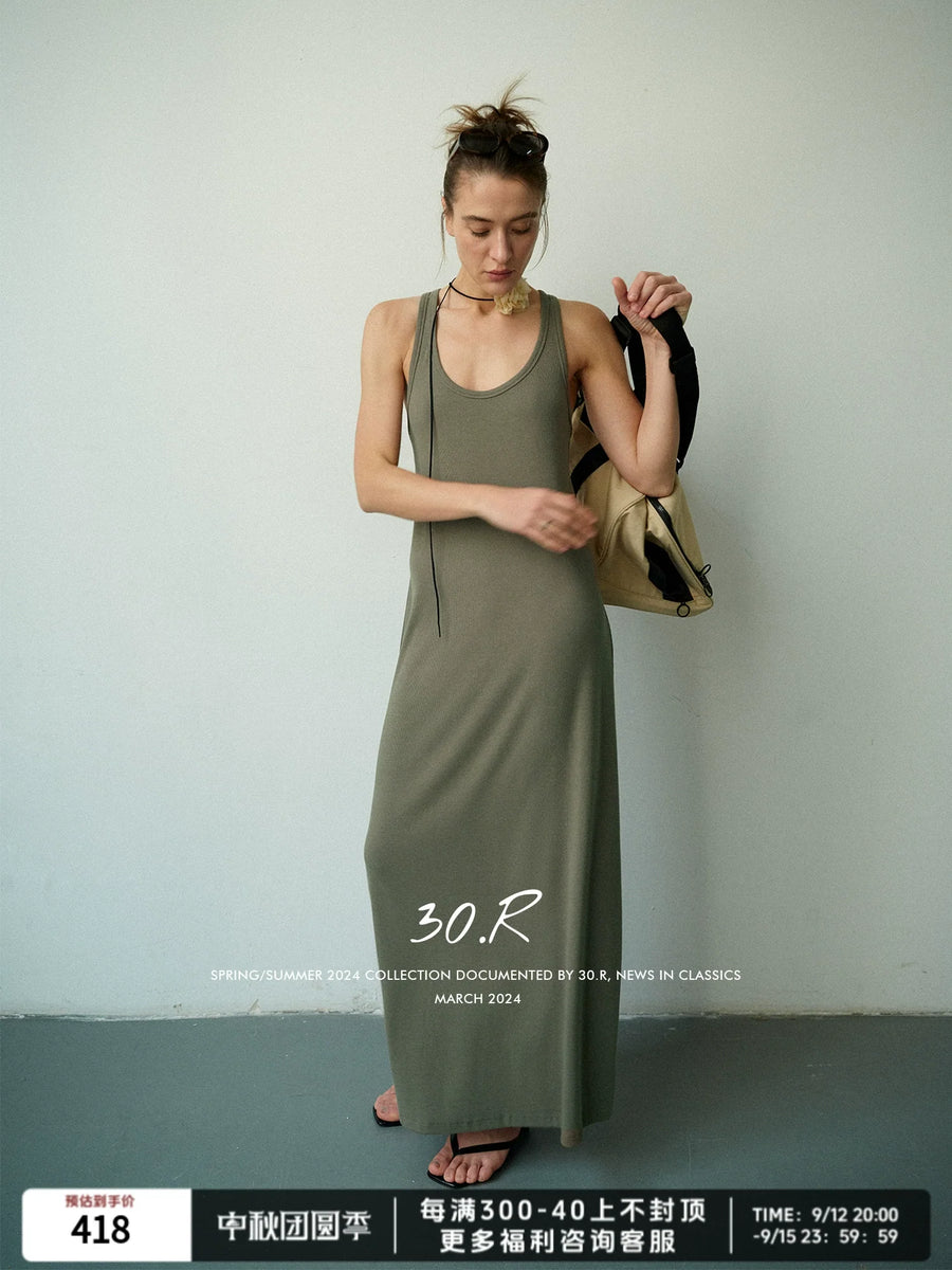 Eco-Friendly Knit Sundress