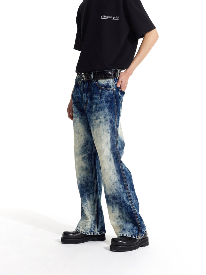 Snowflake Washed Jeans