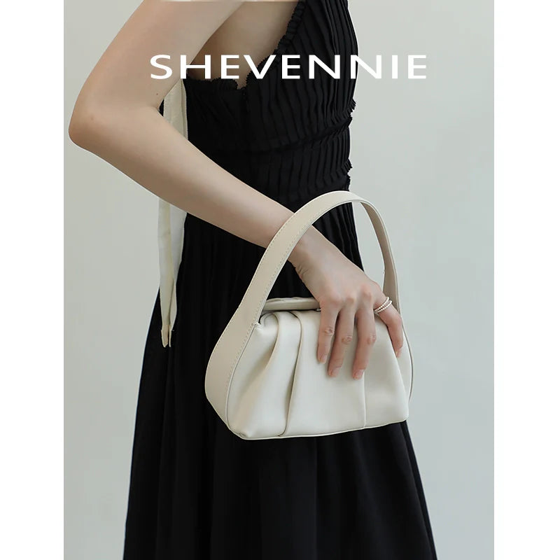 Cloud Leather Shoulder Bag