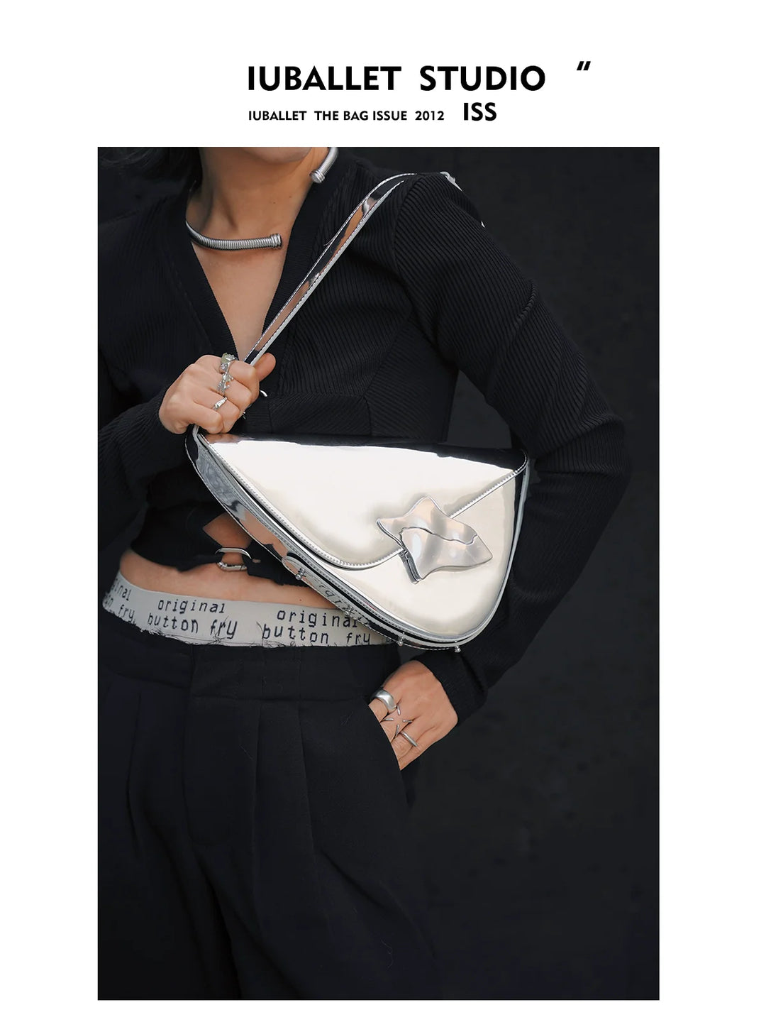 Leather Elegance Underarm Bag