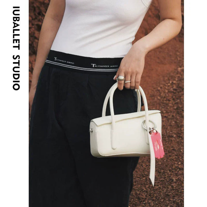 Leather Chain Shoulder Bag