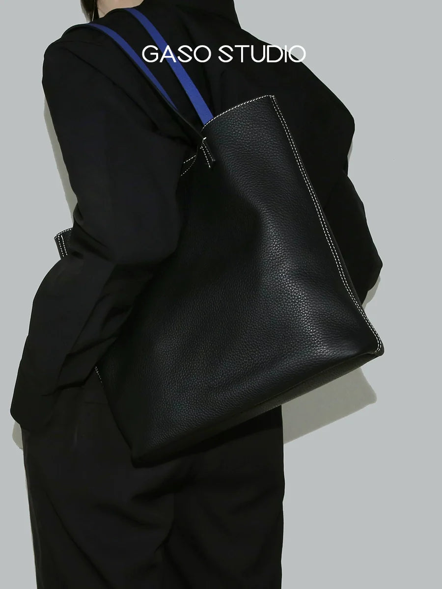 Genuine Leather Elite Tote