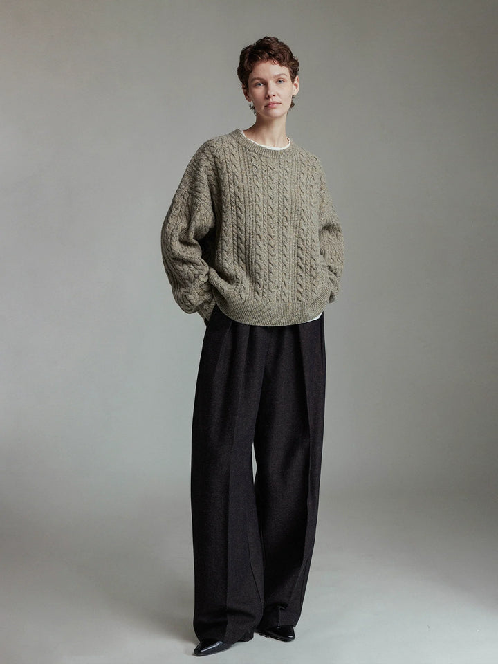 Merino Wool Crew Sweater