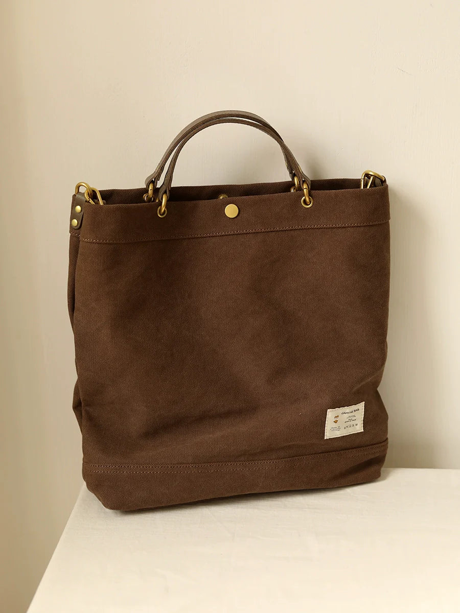 Canvas Commuter Tote