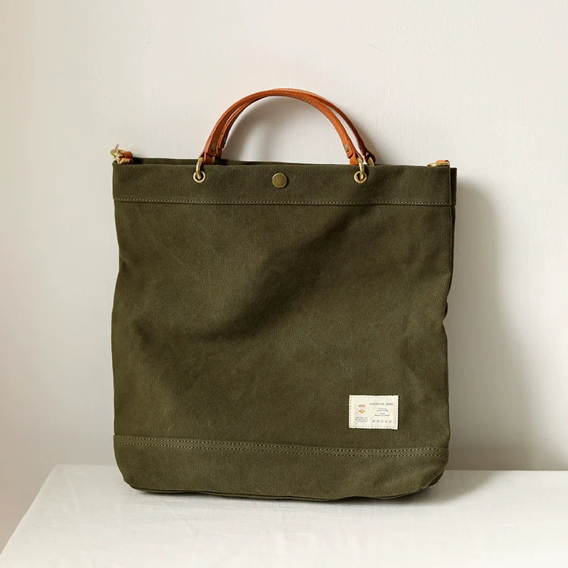 Canvas Commuter Tote