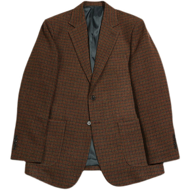 Tweed Houndstooth Suit