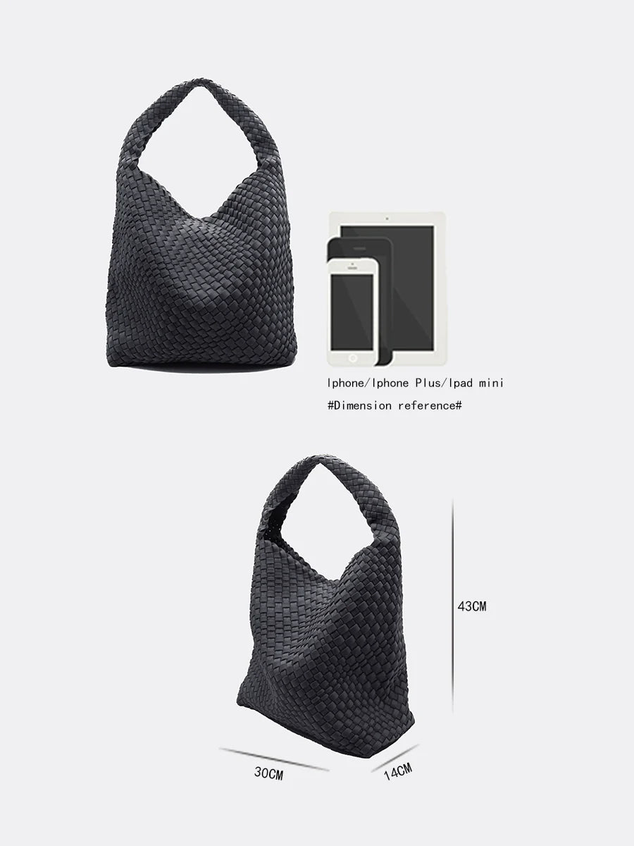 Hand-Woven Nylon Tote