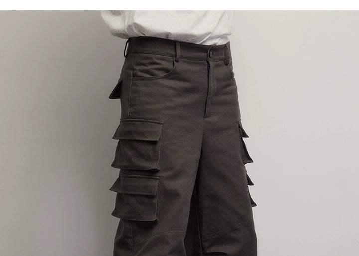 Dark Grey Cargo Pants