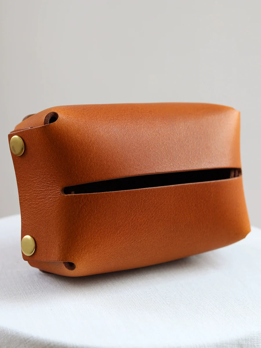 Leather Craft Tissue Box