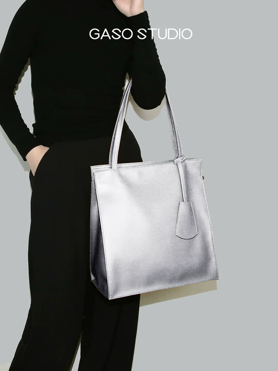 Silver Urban Tote