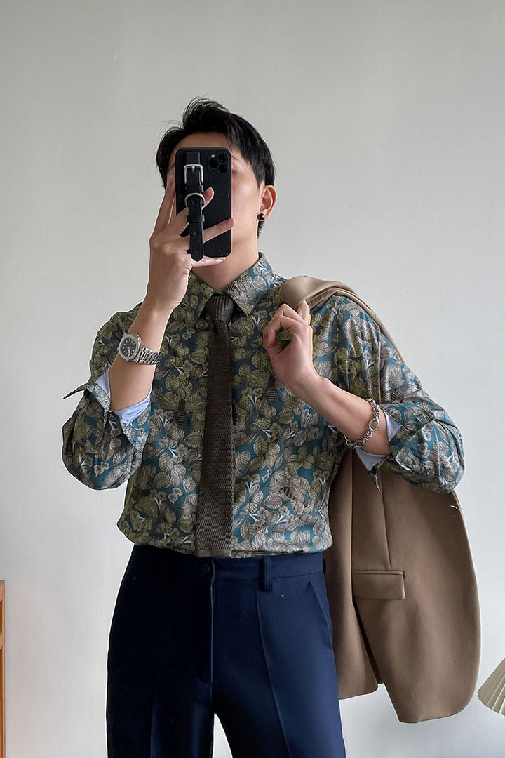 Leaf Pattern Shirt