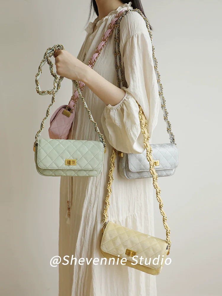 Silk Chain Mini Shoulder Bag