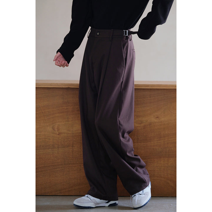 Wide-Leg Pants Suit